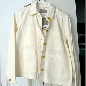 White Chore Jacket - never worn